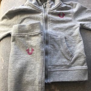 Girls True Religion Sweatsuit